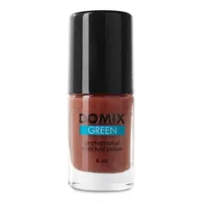 Domix Green Professional Лак для ногтей, глубокий красновато-коричневый, 6 мл