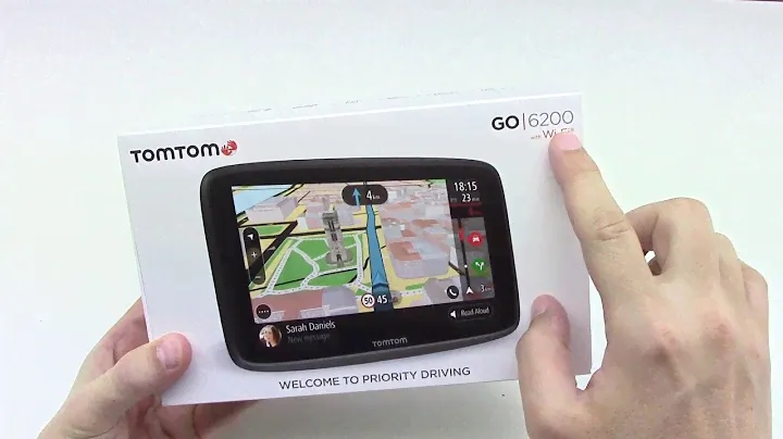 TomTom Go 6200 LM World Unboxing HD