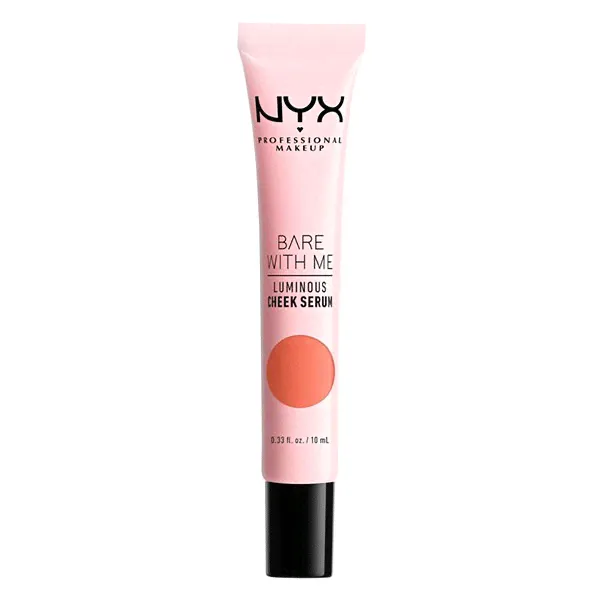 NYX Professional Makeup Румяна для лица "BARE WITH ME. LUMINOUS/SHROOMBIOTIC CHEEK SERUM"-0