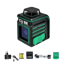 Уровень лазерный Cube 360 Green Professional Edition (А00535)