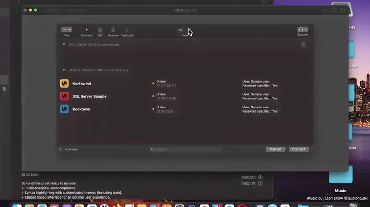SQLPro Studio SQL database client Developer Tools App [MAC] Basic Overview - Mac App Store