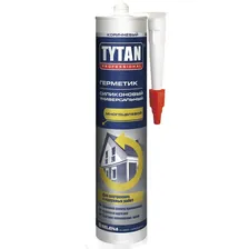 Герметик силиконовый универсальный "TYTAN Professional", коричневый, 310 мл