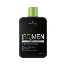 Шампунь Schwarzkopf Professional 3D Men для всех типов волос активирующий рост 250 мл