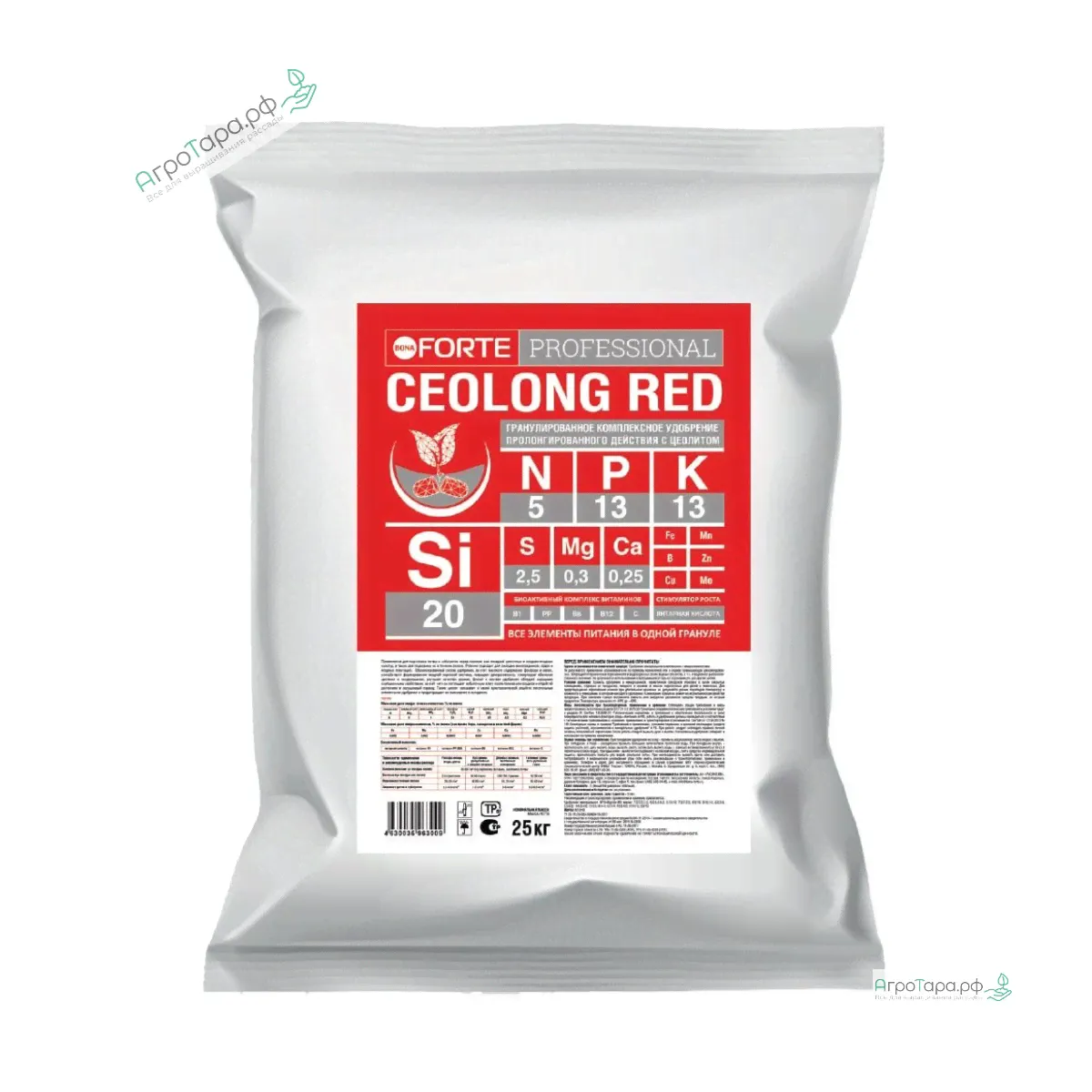 Bona Forte Professional Гранулированное удобрение CEOLONG RED-0
