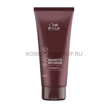 Оттеночный бальзам-уход для холодных коричневых оттенков - Wella Professional Color Recharge Cool Brunette Conditioner 200 ml